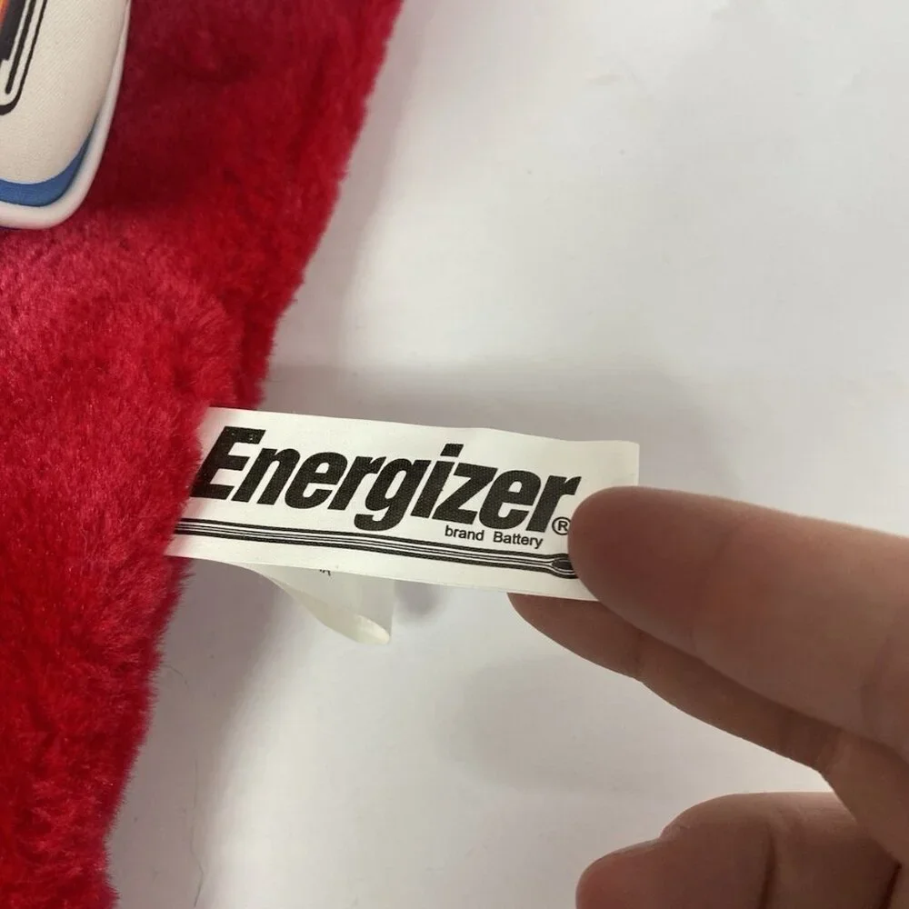 1993 Energizer Pink Bunny‎ Christmas Stocking Holiday Decor Vintage Advertising